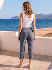 Pilka - Roman Bengaline Cropped Trousers - 3 paveikslėlis iš 4