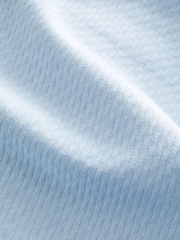 Blue Short Sleeve Textured T-Shirt (3-16yrs) - Image 3 of 3