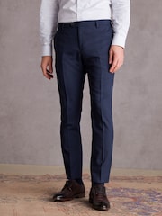 Hellblau - Signature Tollegno Anzug in schmaler Passform: Hose - Bild 1 von 10