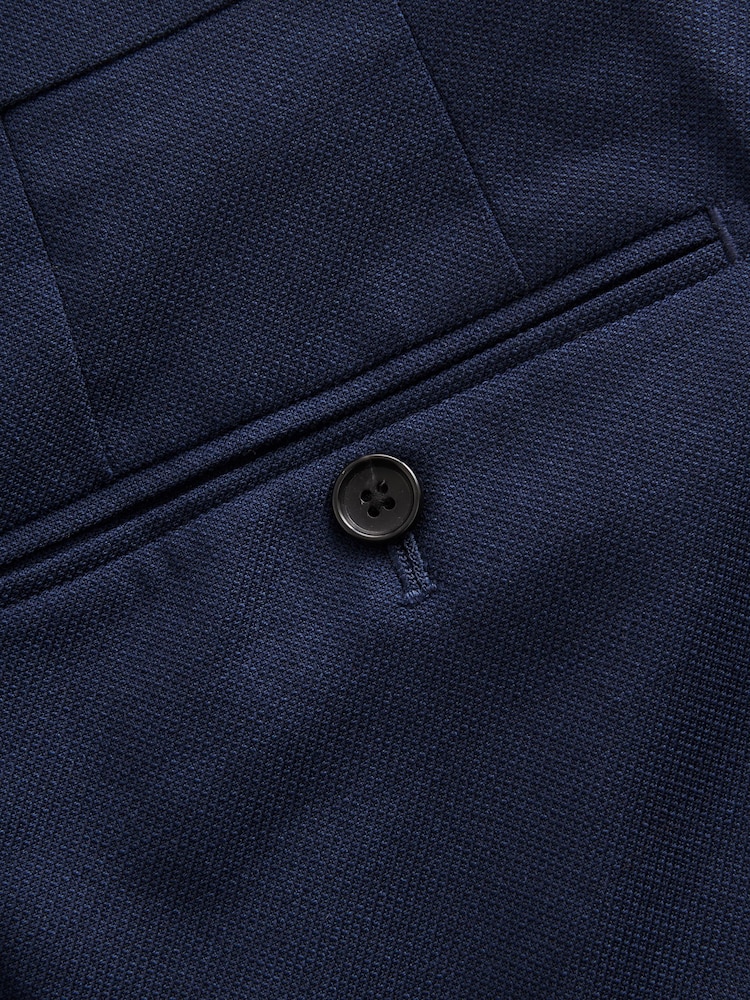 Hellblau - Signature Tollegno Anzug in schmaler Passform: Hose - Bild 10 von 10