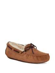UGG Chestnut Brown Dakota Slippers - Image 3 of 7