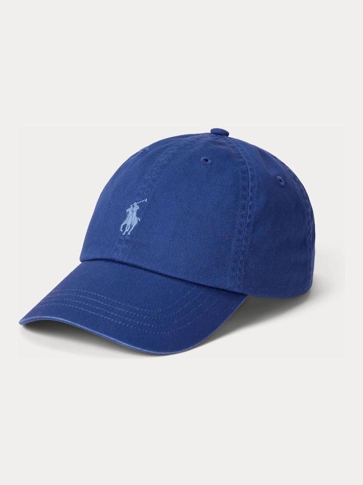 Polo Ralph Lauren Blue Classic Cap - Image 1 of 3 Polo Ralph Lauren Blue Classic Cap - Image 1 of 3