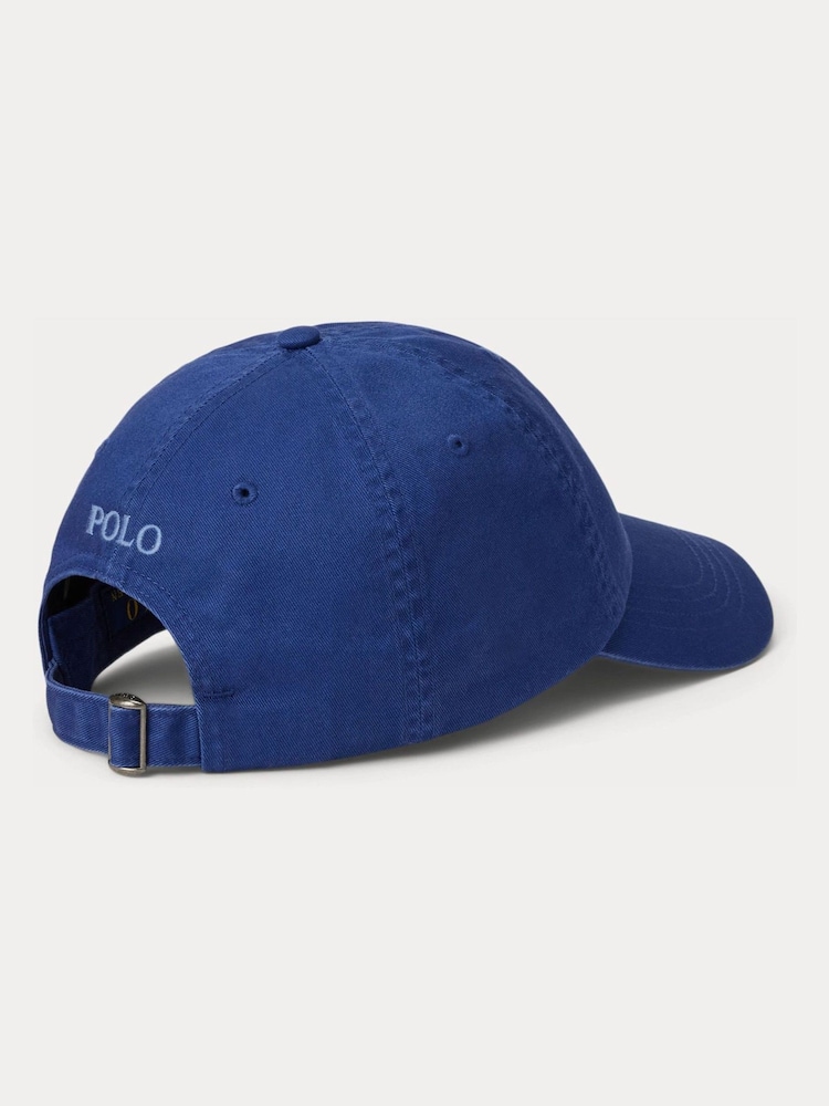 Polo Ralph Lauren Blue Classic Cap - Image 2 of 3 Polo Ralph Lauren Blue Classic Cap - Image 2 of 3