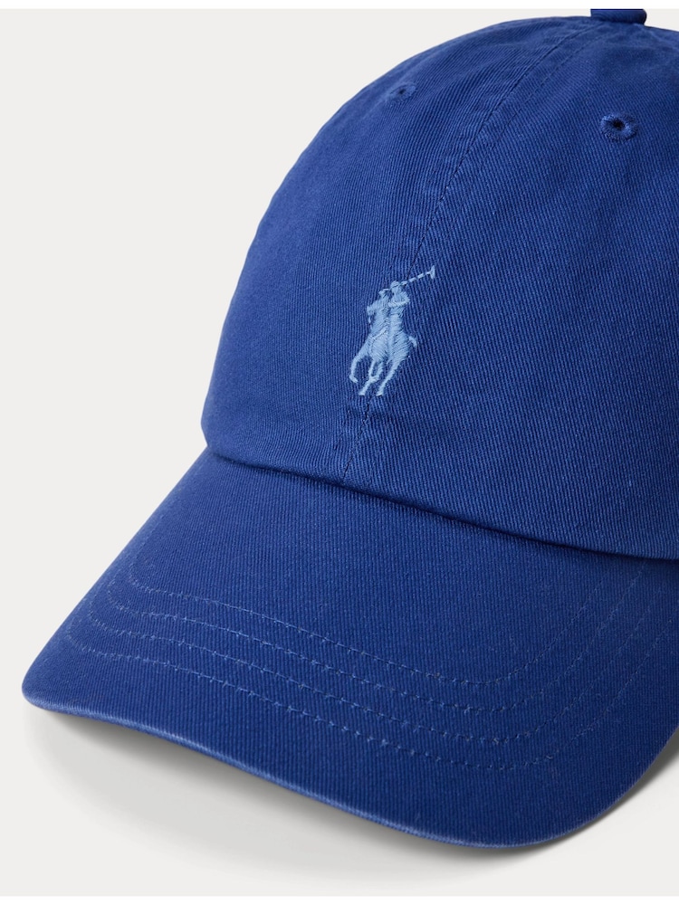 Polo Ralph Lauren Blue Classic Cap - Image 3 of 3 Polo Ralph Lauren Blue Classic Cap - Image 3 of 3