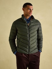 Joules Garrett Green Showerproof Padded Jacket - Image 1 of 6