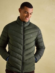 Joules Garrett Green Showerproof Padded Jacket - Image 4 of 6