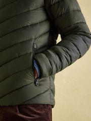 Joules Garrett Green Showerproof Padded Jacket - Image 5 of 6