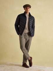 Joules Garrett Black Showerproof Padded Jacket - Image 3 of 6