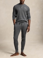 Polo Ralph Lauren Grey Lounge Waffle Joggers - Image 2 of 4