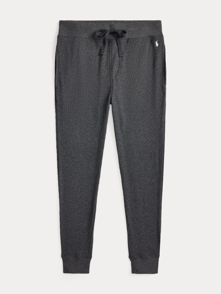 Polo Ralph Lauren Grey Lounge Waffle Joggers - Image 4 of 4