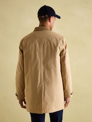 Joules Sandford Tan Brown Waterproof Raincoat - Image 2 of 8