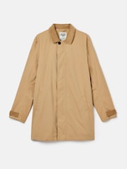 Joules Sandford Tan Brown Waterproof Raincoat - Image 7 of 8