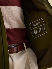 Joules Ayston Green Lightweight Waterproof Coat - Image 5 of 12