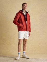 Joules Ayston Orange Lightweight Waterproof Coat - Image 3 of 10
