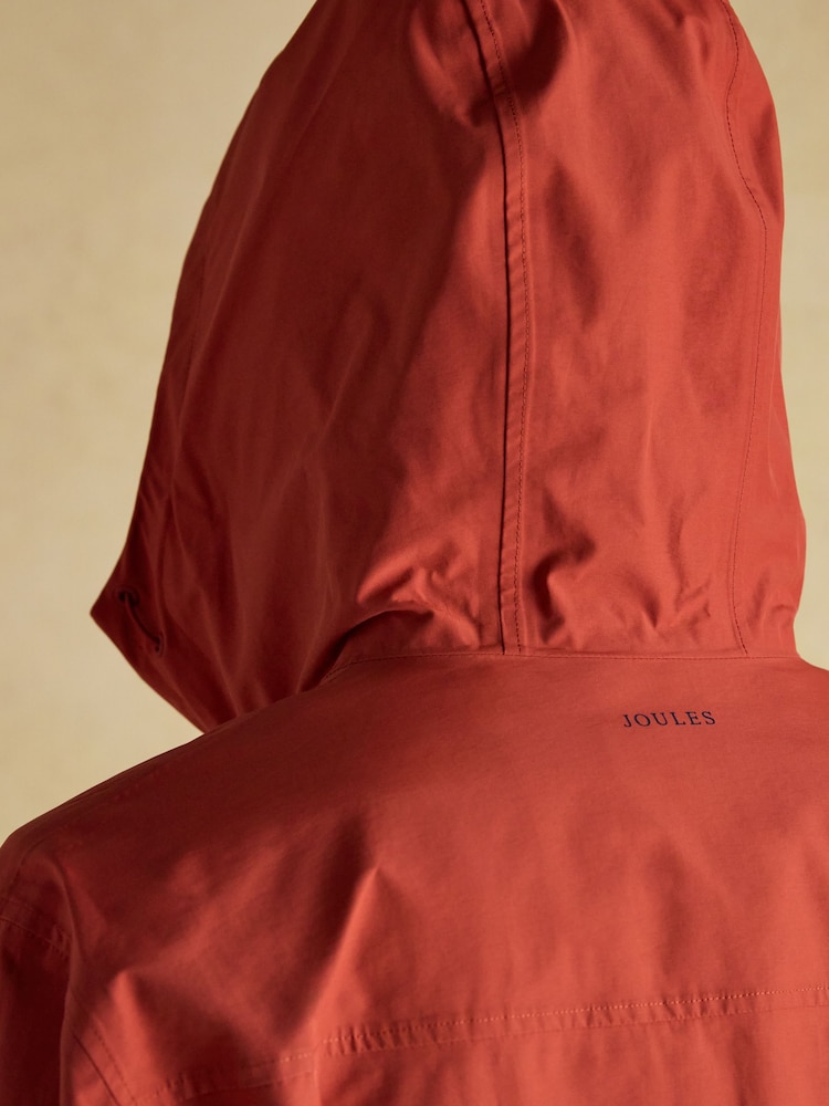 Buy Joules Ayston Orange Lightweight Waterproof Coat from Next USA