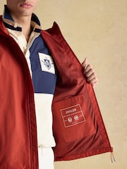 Joules Ayston Orange Lightweight Waterproof Coat - Image 7 of 10