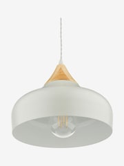 Dar Lighting Grey Gaucho Ceiling Light Pendant - Image 3 of 4
