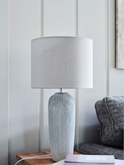 Grey Fairford Extra Large Table Lamp - Image 1 of 6