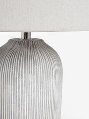 Grey Fairford Extra Large Table Lamp - Image 4 of 6