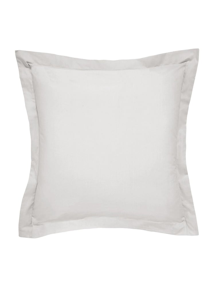 Bedeck Of Belfast Silver 1000 Thread Countcotton Sateen Square Pillowcase - Image 2 of 3