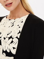 Phase Eight Black Lightweight Knitted Salma Jacket - Image 4 of 5