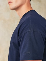 adidas Blue ALL SZN T-Shirt - Image 6 of 6