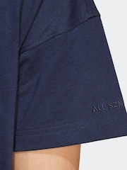 adidas Blue ALL SZN T-Shirt - Image 7 of 8