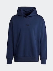 adidas Blue ALL SZN Hoodie - Image 5 of 5