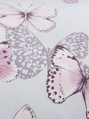 Catherine Lansfield Purple Scatter Butterfly Duvet Cover and Pillowcase Set - Image 3 of 4