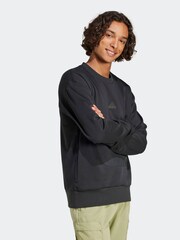 adidas Black Crew Sweatshirt - Image 5 of 7
