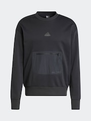 adidas Black Crew Sweatshirt - Image 7 of 7