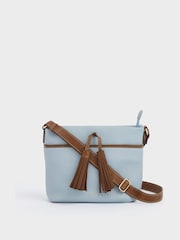 OSPREY LONDON The Savanna Leather Cross-Body  Bag - Image 1 of 5