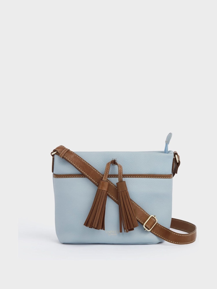 OSPREY LONDON The Savanna Leather Cross-Body  Bag - Image 1 of 5