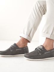 Gris - Chaussures bateau - Image 2 of 5