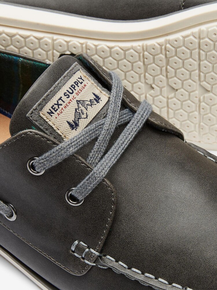 Gris - Chaussures bateau - Image 5 of 5