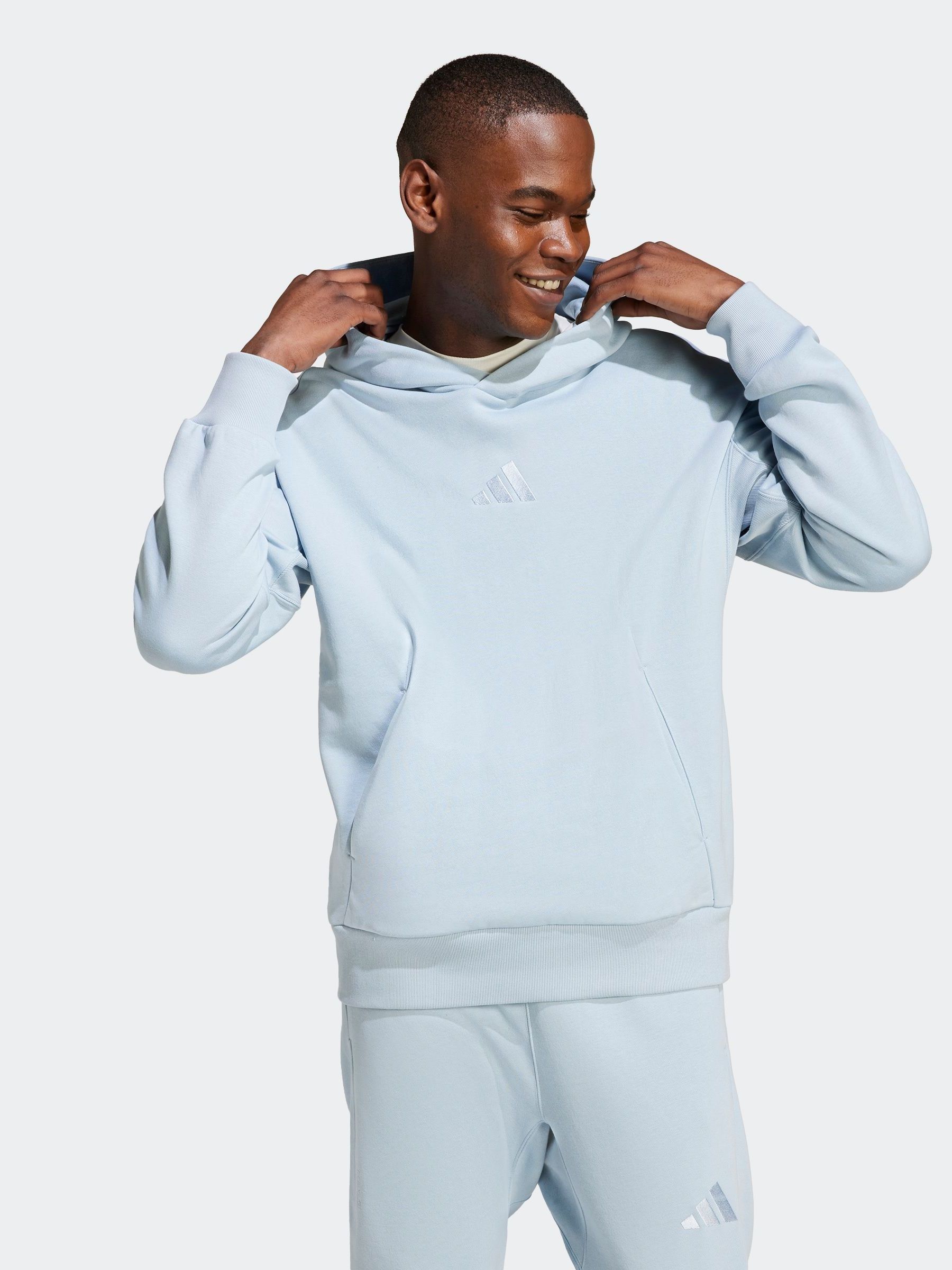 adidas Light Blue ALL SZN Hoodie