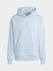 adidas Light Blue ALL SZN Hoodie - Image 8 of 8