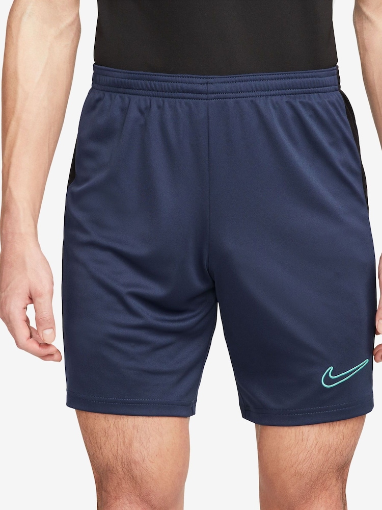 Nike Dark Navy Dri-Fit Academy Training Shorts - Image 1 of 4