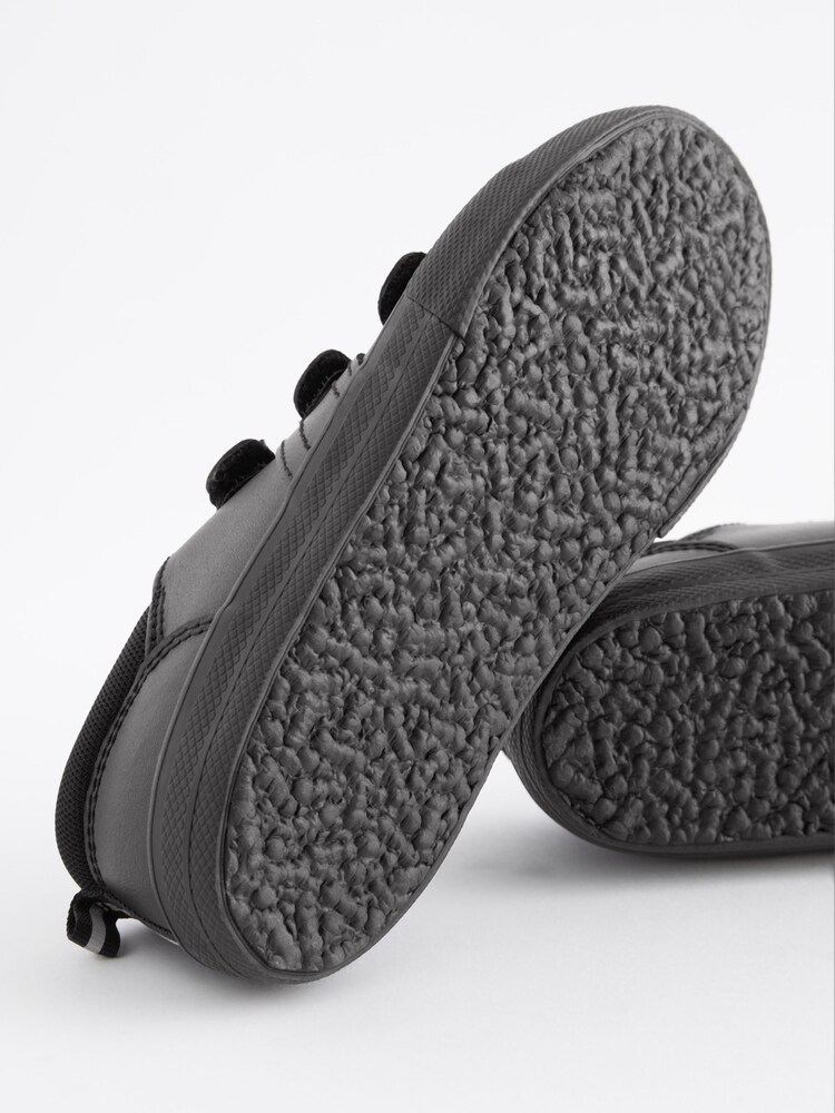 Schwarz - Lederschuhe für die Schule, drei Riemen - Bild 4 von 4