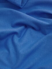 Reiss Cobalt Blue Bless Cotton Crew Neck T-Shirt - Image 6 of 6