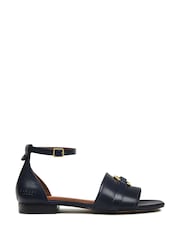 Radley London Black Caradoc Crescent Circular Strap Sandals - Image 1 of 3
