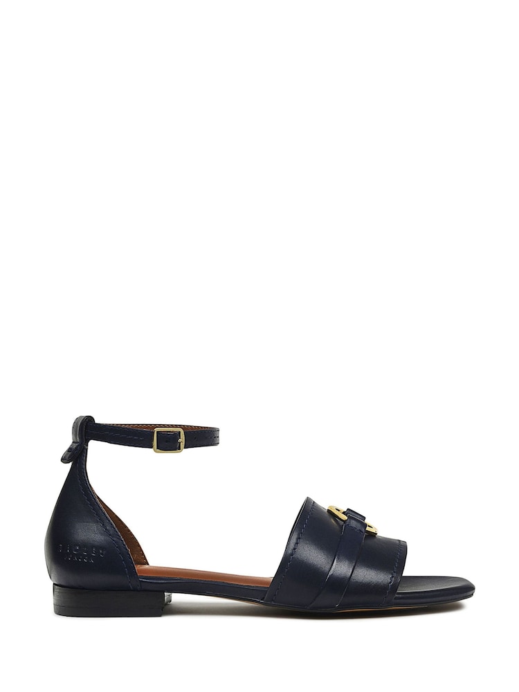 Radley London Black Caradoc Crescent Circular Strap Sandals - Image 1 of 3