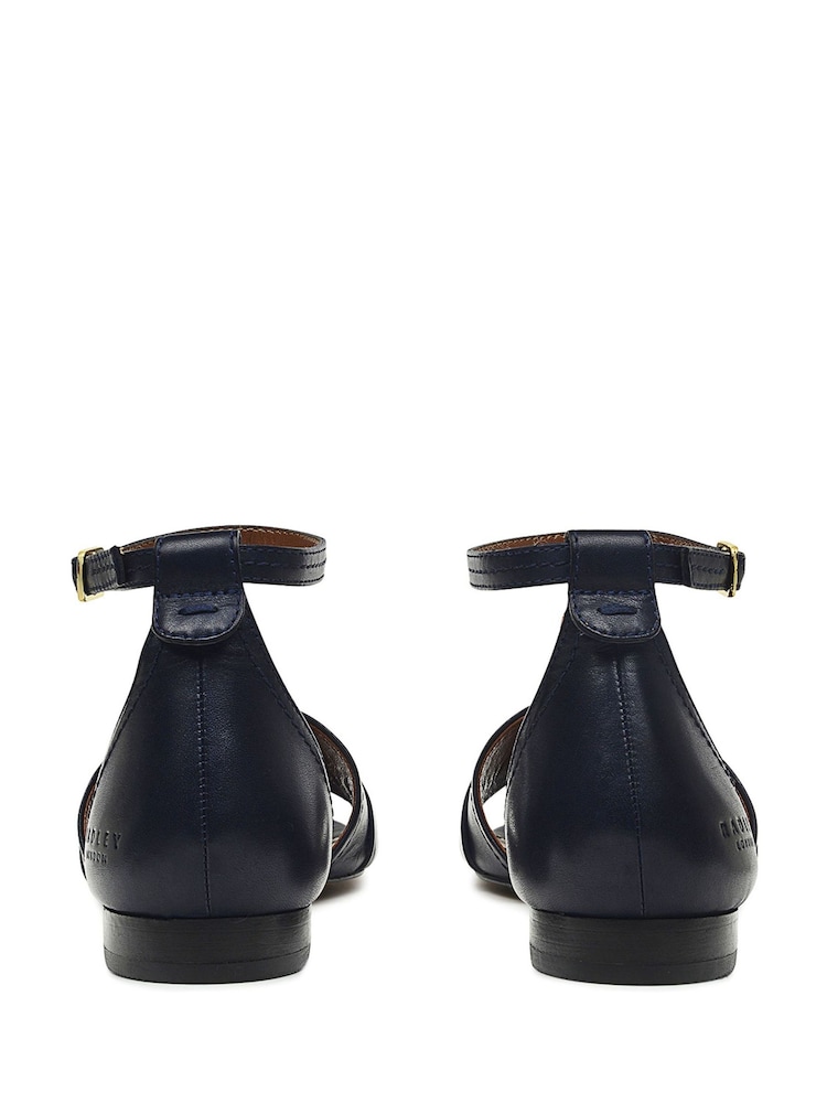 Radley London Black Caradoc Crescent Circular Strap Sandals - Image 2 of 3