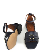 Radley London Black Caradoc Crescent Circular Strap Sandals - Image 3 of 3