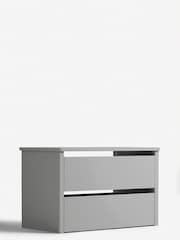 Grey Flynn Wardrobe Internal Chest of Drawers - Image 5 of 11