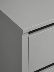 Grey Flynn Wardrobe Internal Chest of Drawers - Image 9 of 11