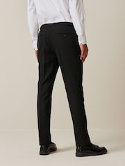 Sort - Slim Fit Jakkesæt bukser med sidejustering - Image 4 of 11