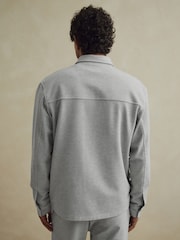 Grey Popper Shacket - Image 3 of 7