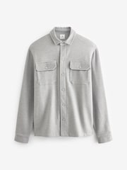 Grey Popper Shacket - Image 5 of 7