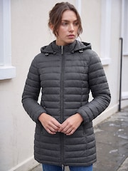 Roman Grey Petite Puffer Coat - Image 1 of 4